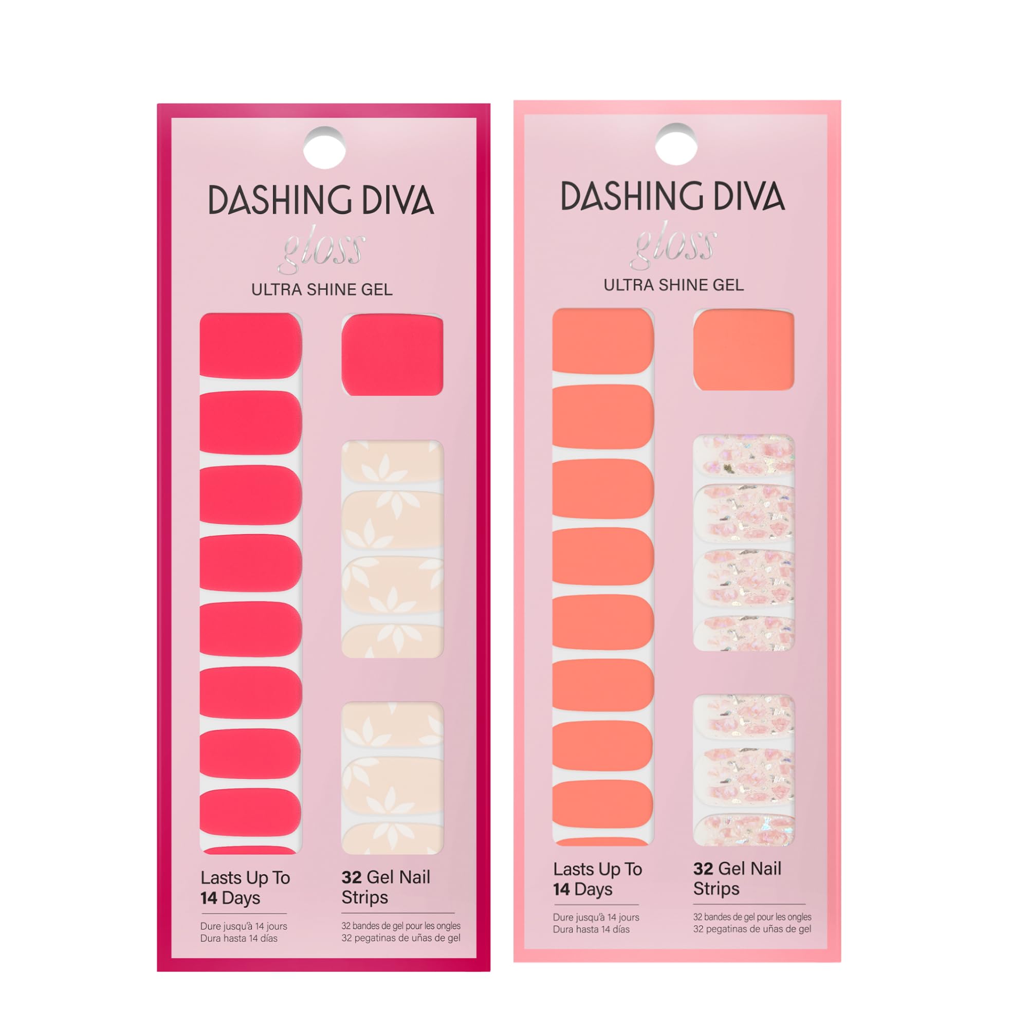 Dashing Diva next-generation gel strips showcased for fast, wrinkle-free application.
