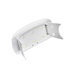 Dashing Diva universal LED lamp works with all gel products for manicures and pedicures.