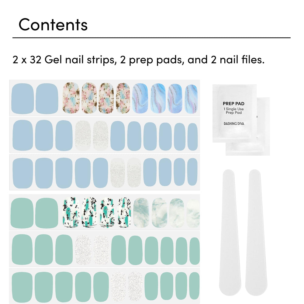 Dashing Diva UV-free nail strips reveal long-lasting gel-look without UV exposure