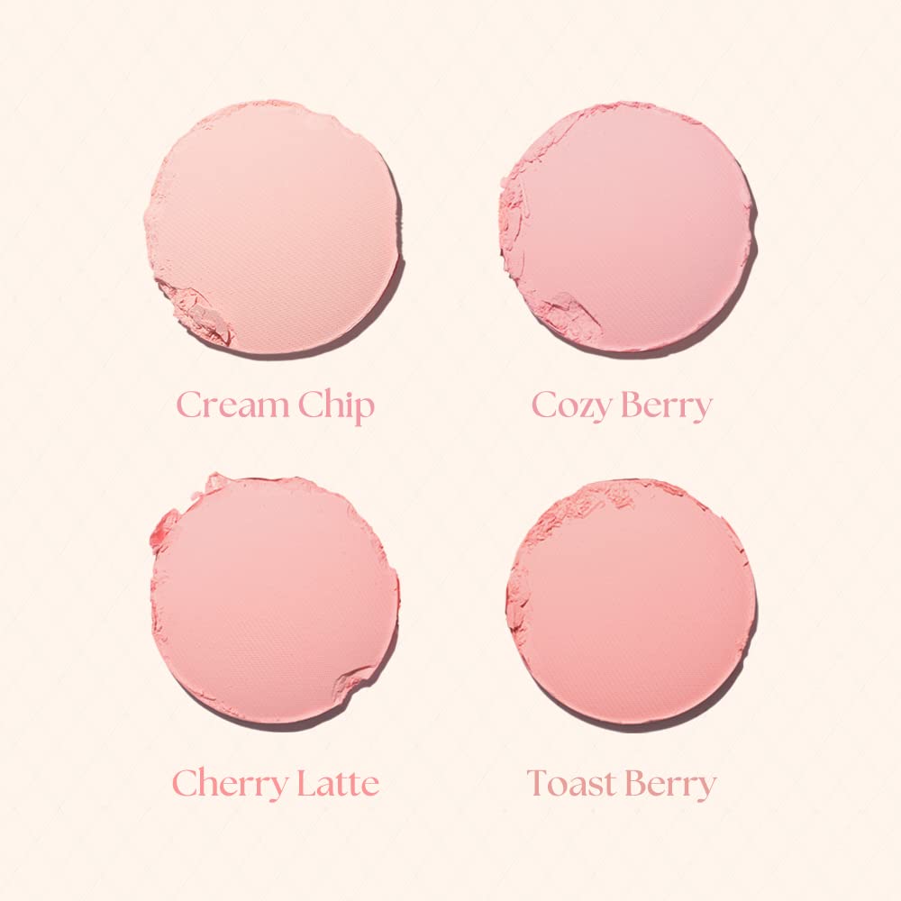 Dasique Blending Mood Cheek #07 Candy Berry palette open showing four swatches ready to blend