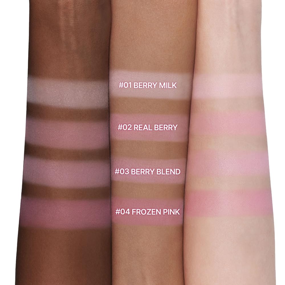 Dasique Blending Mood Cheek Berry Smoothie berry-tint shade for rich color layering.