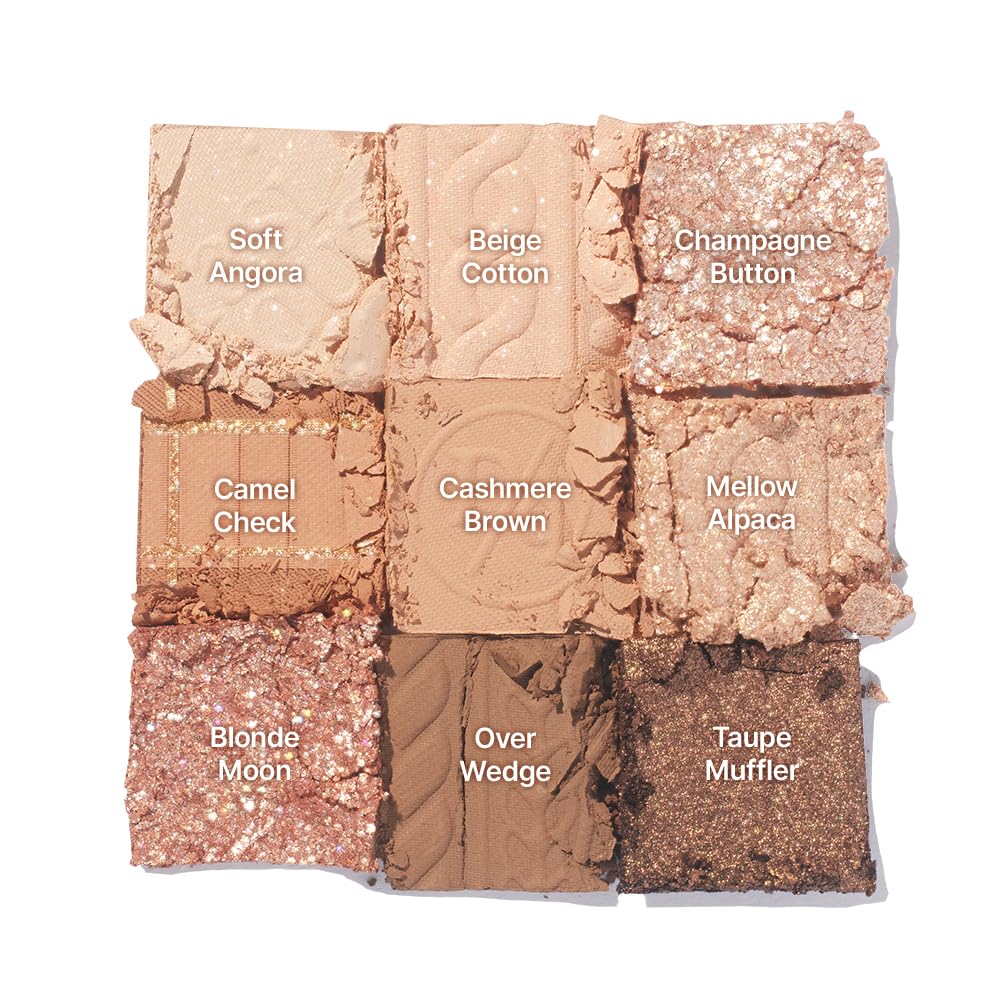 dasique Shadow Palette 15 Beige Knit inner corner shade brighten eyes.