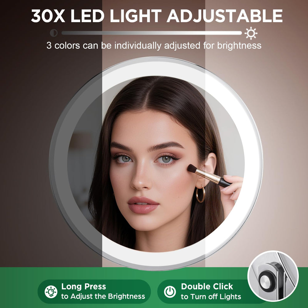 DASLAVA 360-degree rotation double-sided mirror for versatile angles