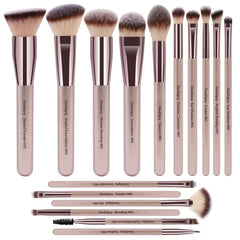 Daubigny 16pcs makeup brush set full kit with versatile tools for daily makeup use