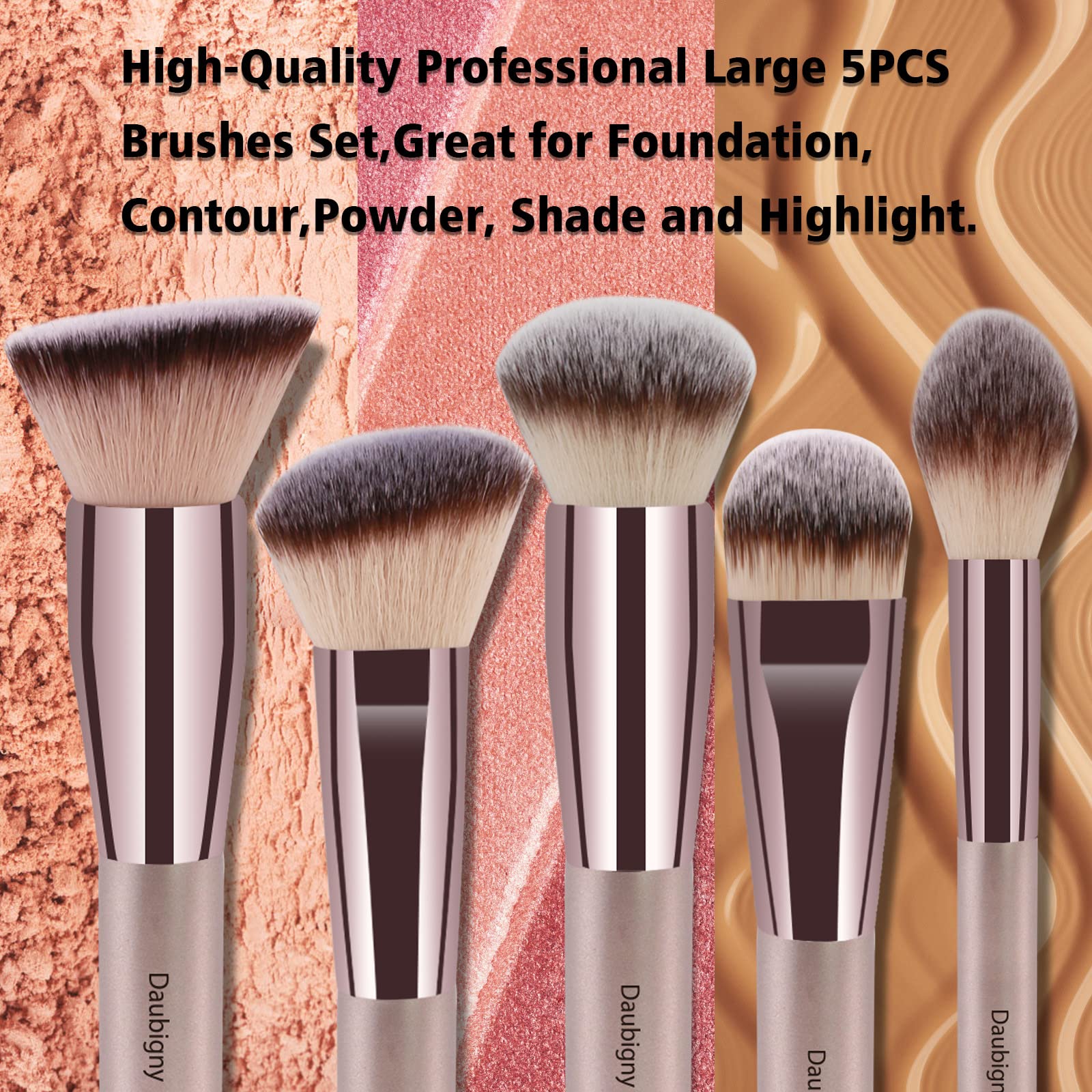 Daubigny concealer brush for precise concealment and targeted coverage