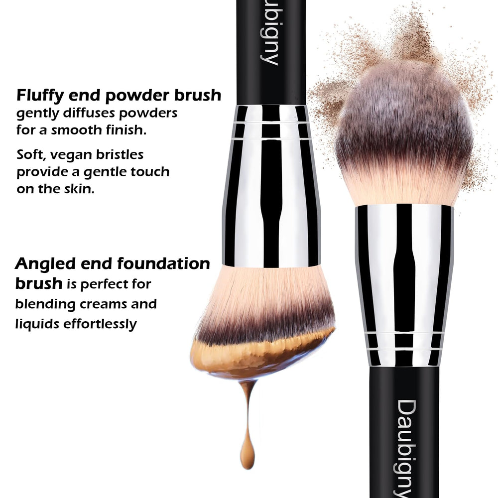 Daubigny Heavenly Luxe hair brush closeup emphasizes soft, no-shed performance.