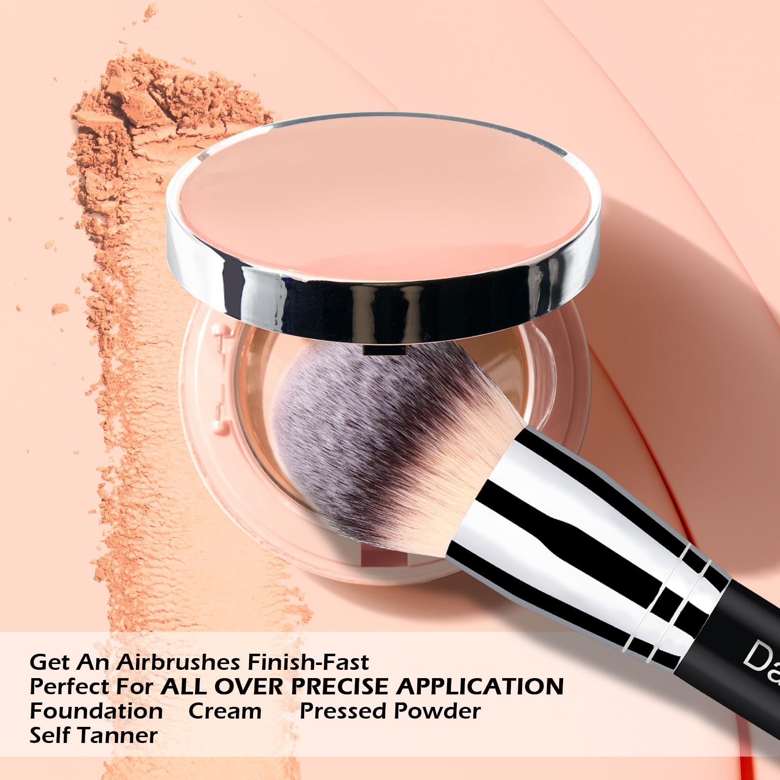 Daubigny packaging and brush showcase premium luxe look and quality.