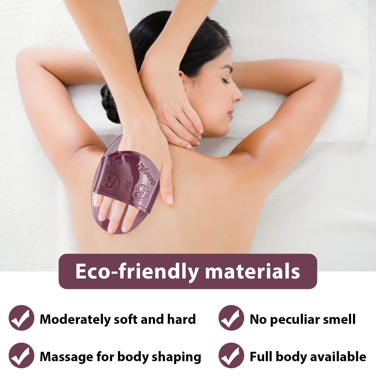 Daureve Meridian Massage Brush enhances arm and hand circulation and relief