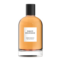 David Beckham Amber Breeze bottle front showcases a sleek, versatile fragrance for daily wear.