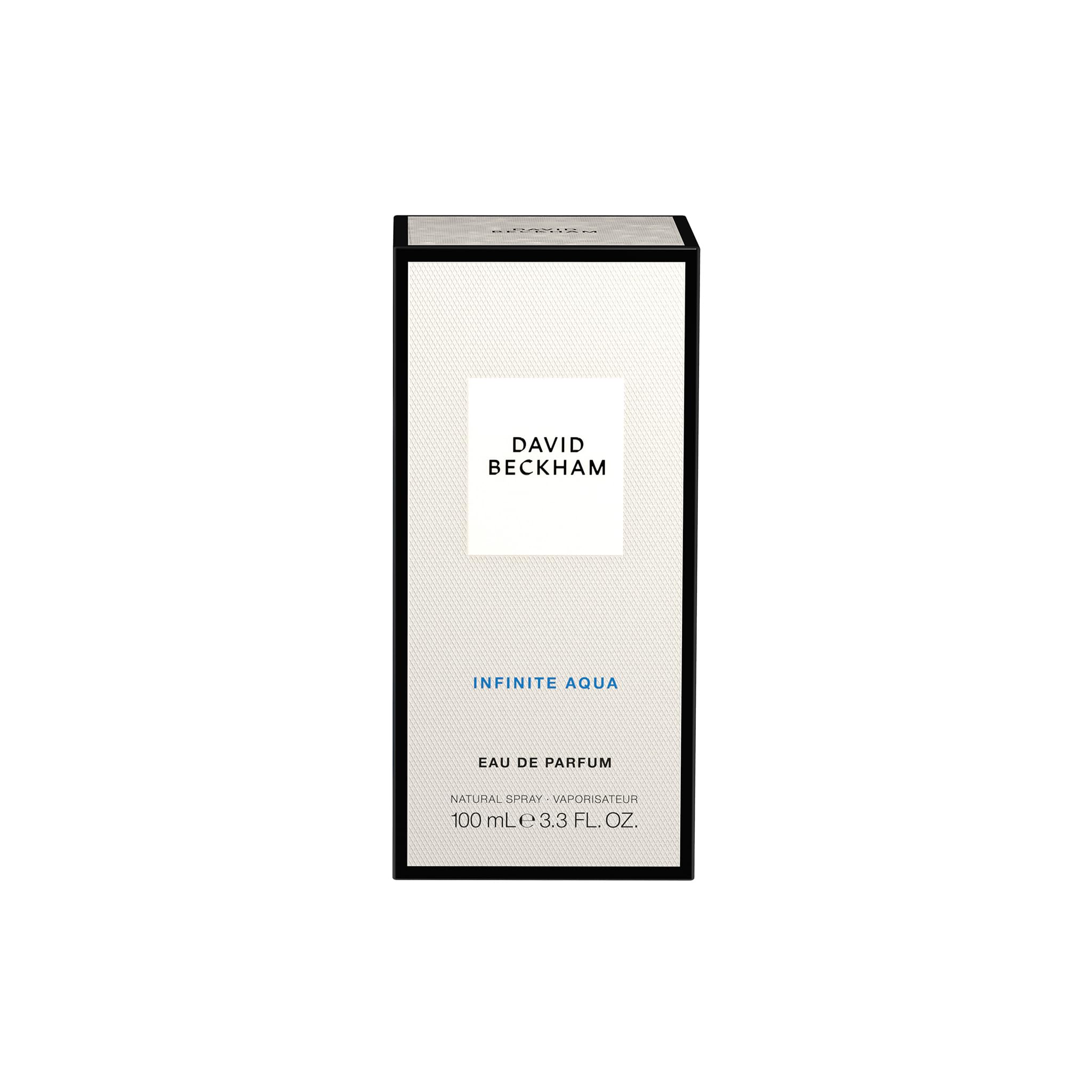 David Beckham Infinite Aqua heart notes lavender and waterlily for masculine serenity