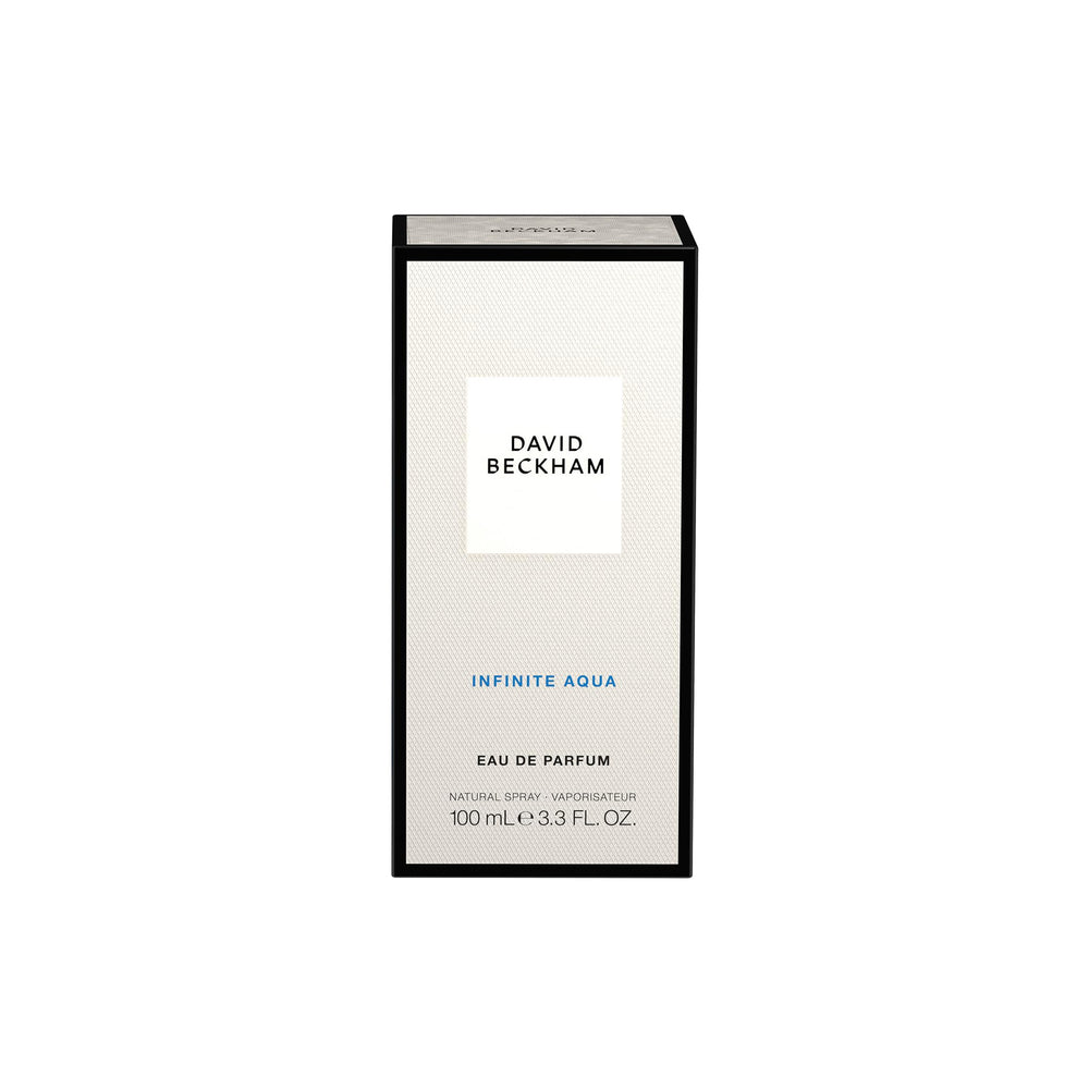 David Beckham Infinite Aqua heart notes lavender and waterlily for masculine serenity