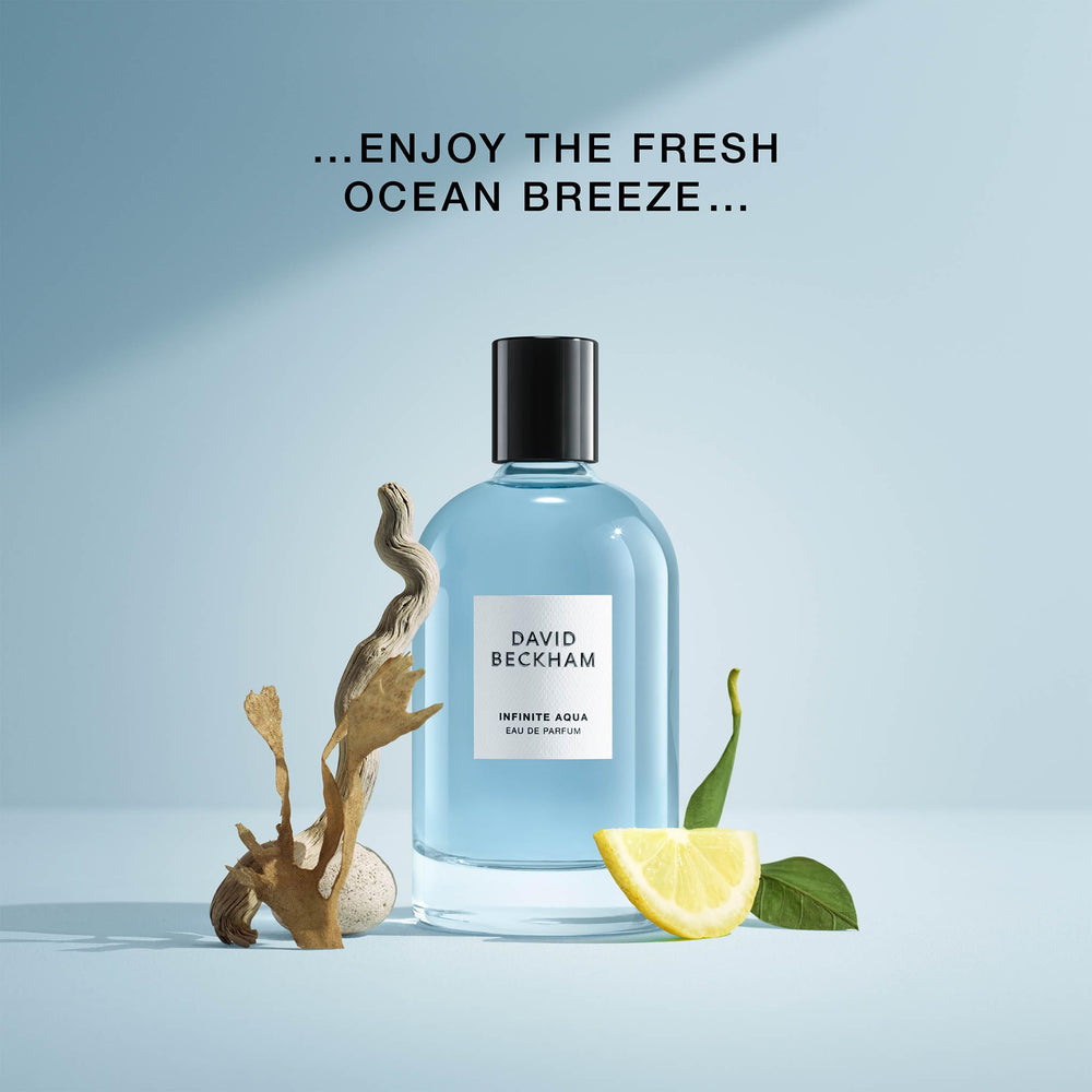 David Beckham Infinite Aqua travel size bottle, convenient for on-the-go