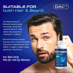 DAVV scalp-application area highlights thinning zones