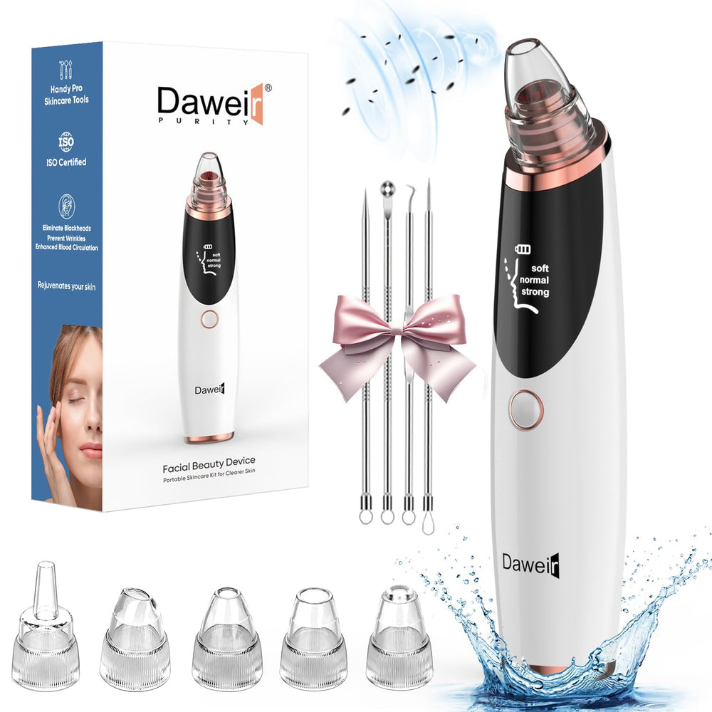 Daweir blackhead remover nose close-up for deep cleansing and clearer pores.