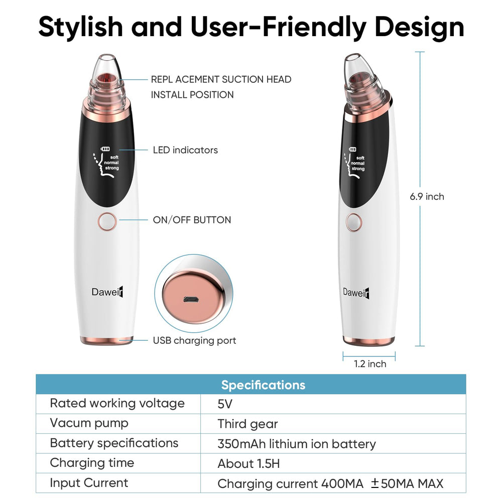Daweir skin after-use shows smoother, refreshed complexion.
