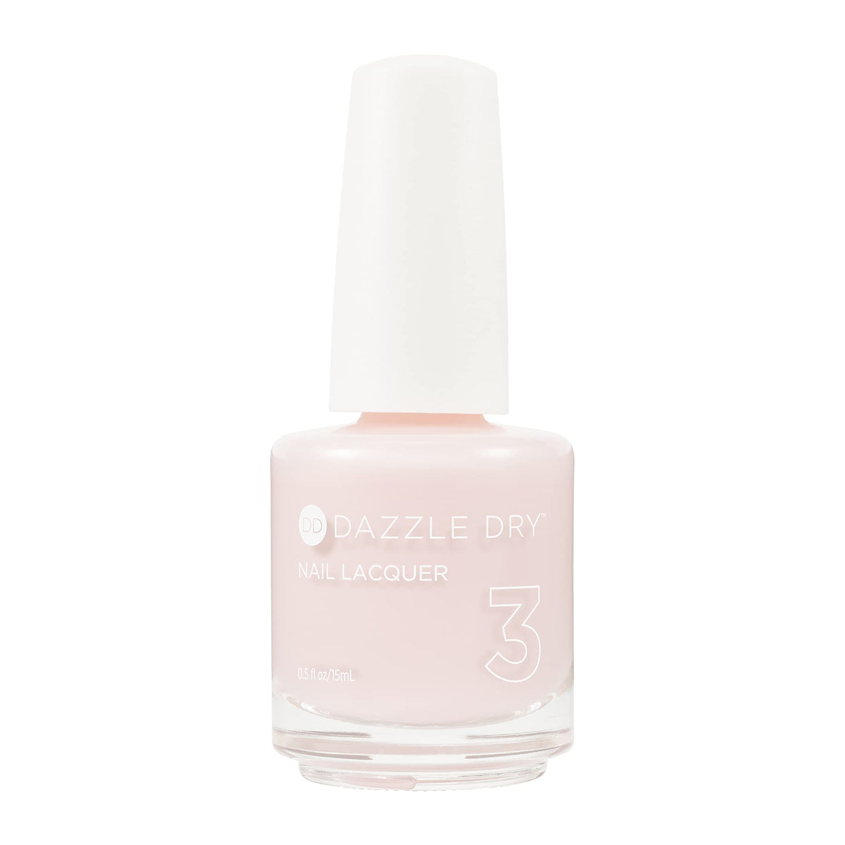 Dazzle Dry Strawberry Macaron bottle-front view highlights quick-dry, long-lasting wear.