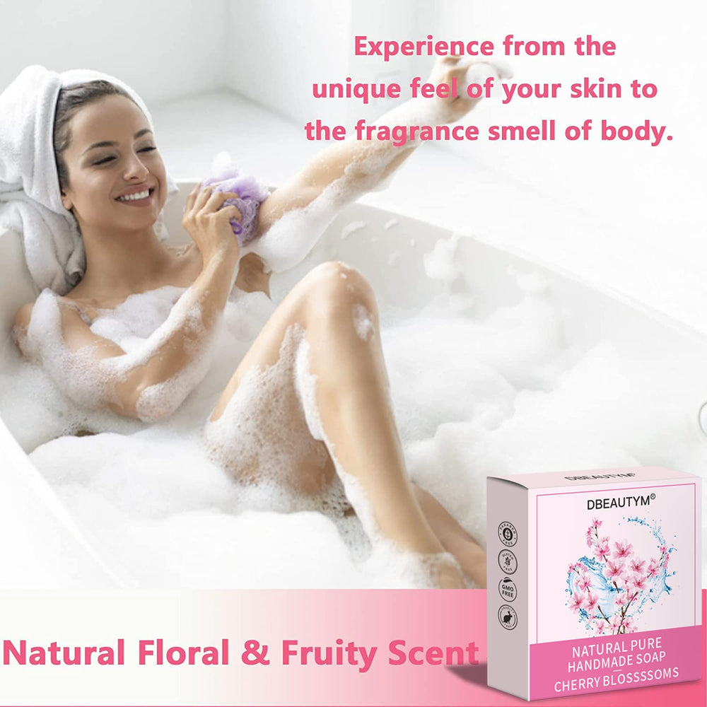 DBEAUTYM jasmine honey soap bar soothing fragrance and hydration.