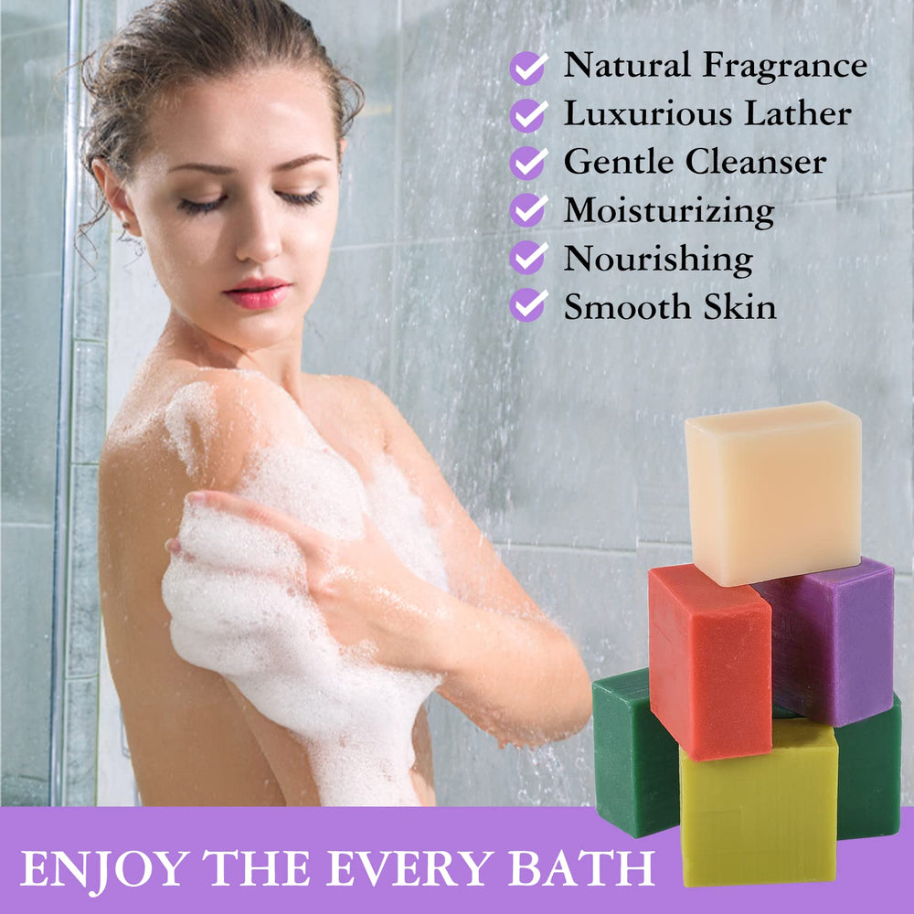 DBEAUTYM lavender fragrance soap bar promotes relaxing skin-care routine.