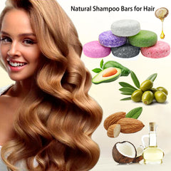 DBEAUTYM olive oil and shea butter shampoo bar for radiant, moisturized hair.