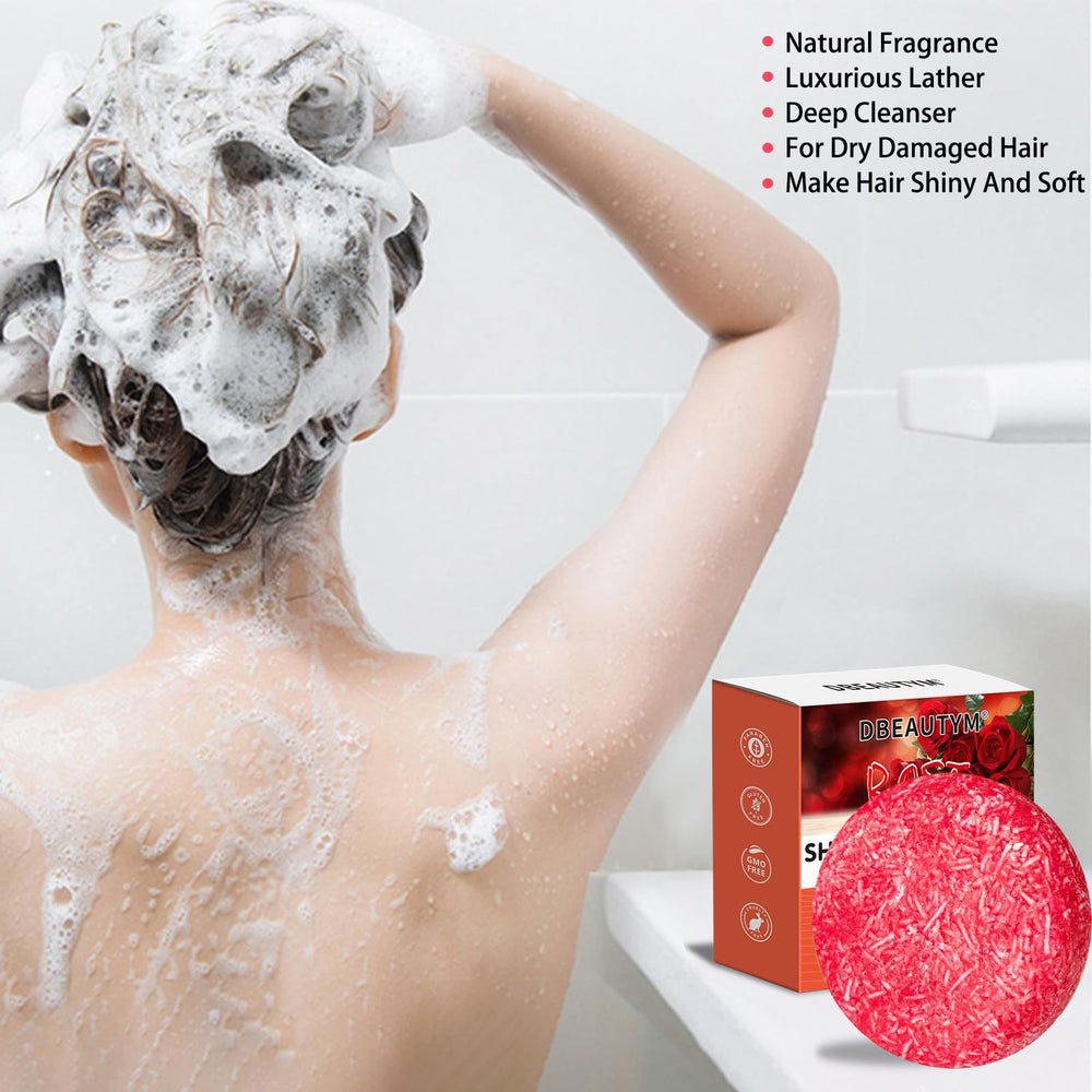 DBEAUTYM travel-size shampoo bar ideal for on-the-go hair care.