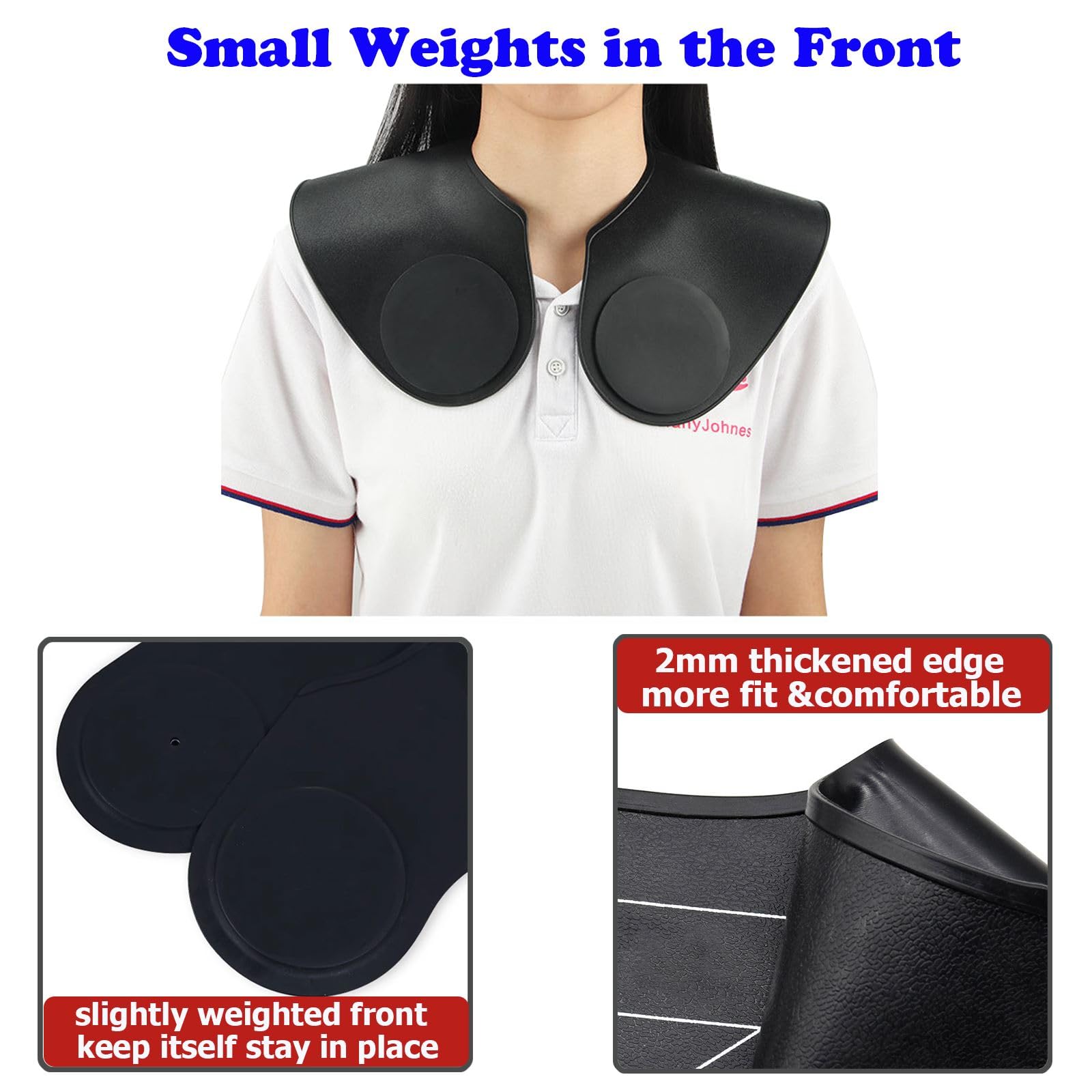 DBYANAN silicone waterproof collar material feels soft and is easy to wipe clean