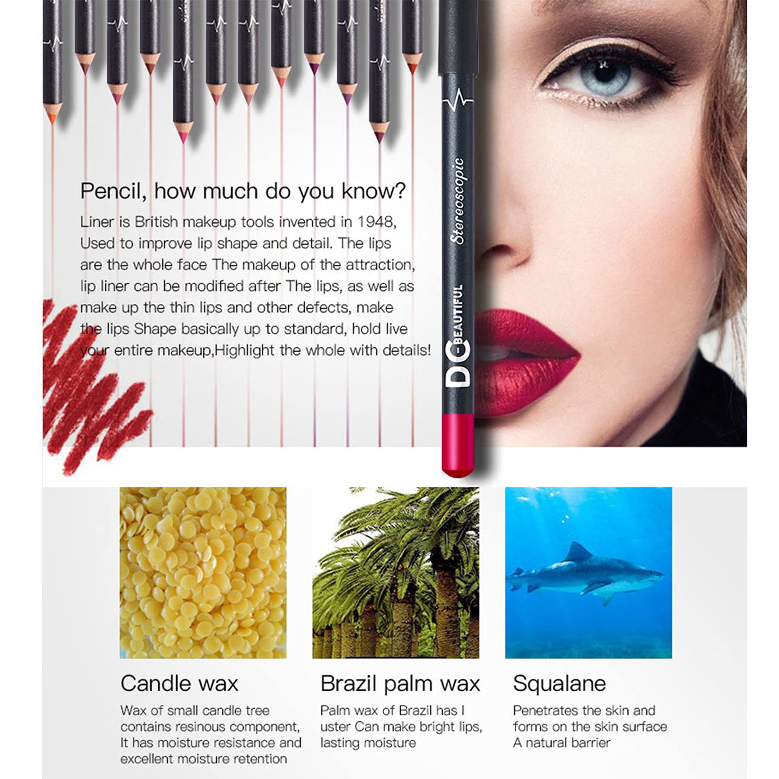 DC-BEAUTIFUL 12 colors suit cool, warm, and neutral skin tones.