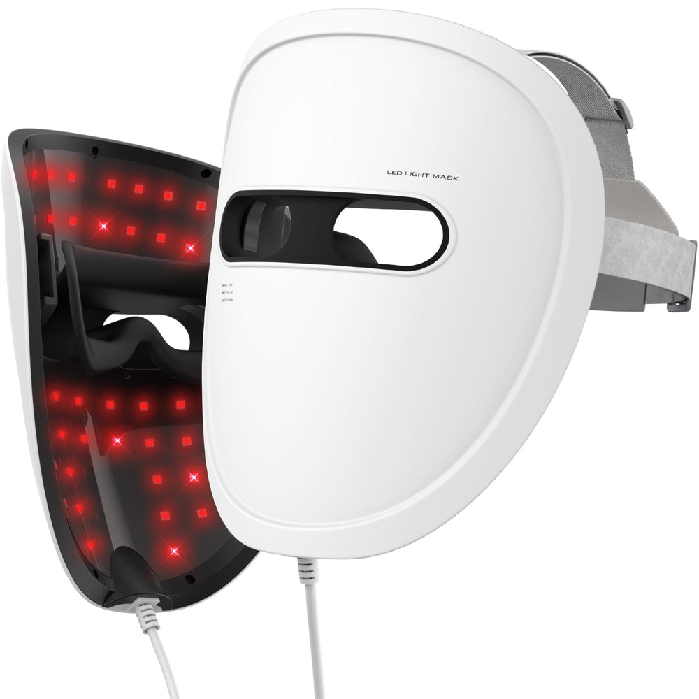 DCBBD LED Face Mask front view for convenient at-home anti-aging sessions.