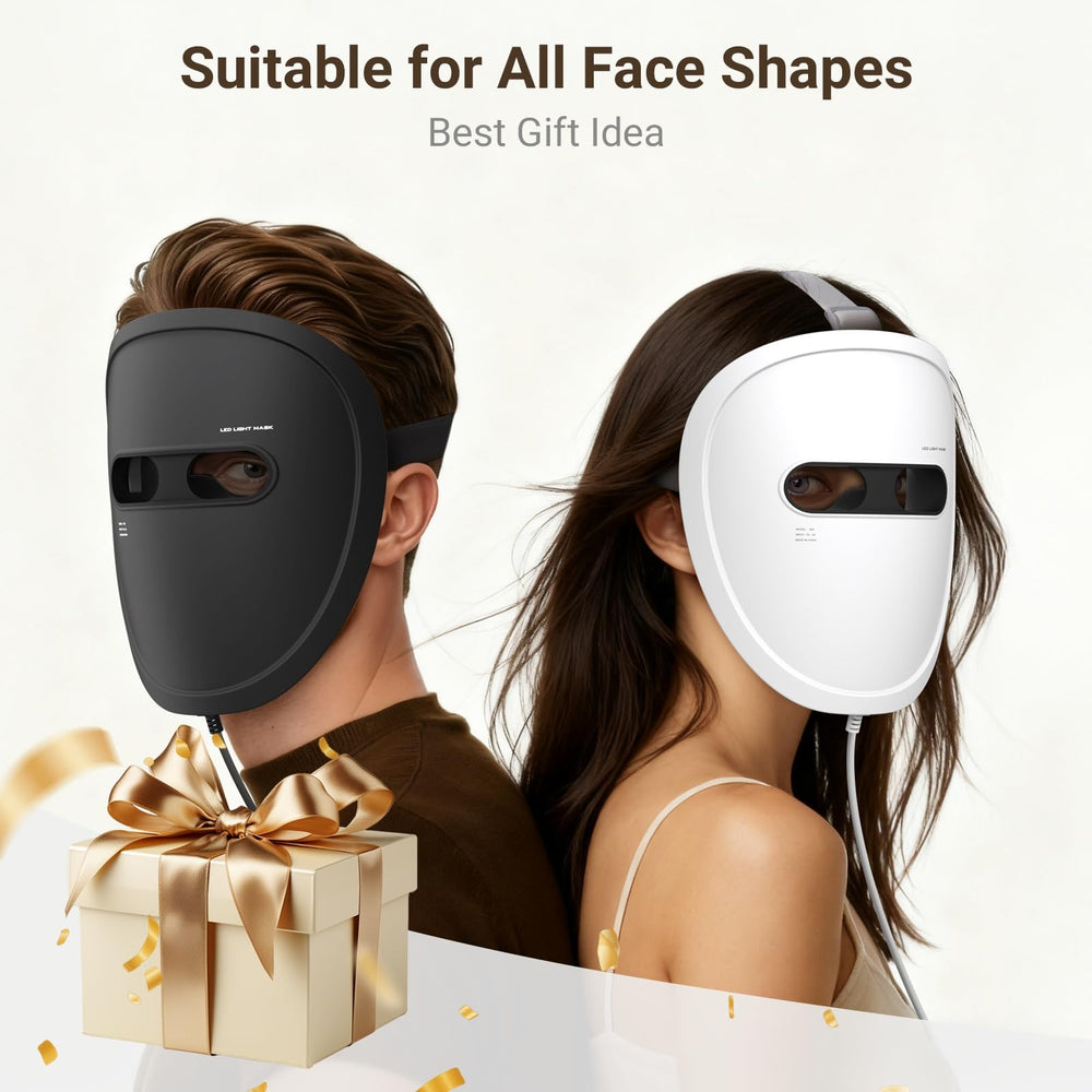 DCBBD LED Face Mask soft-material design improves comfort during routines.