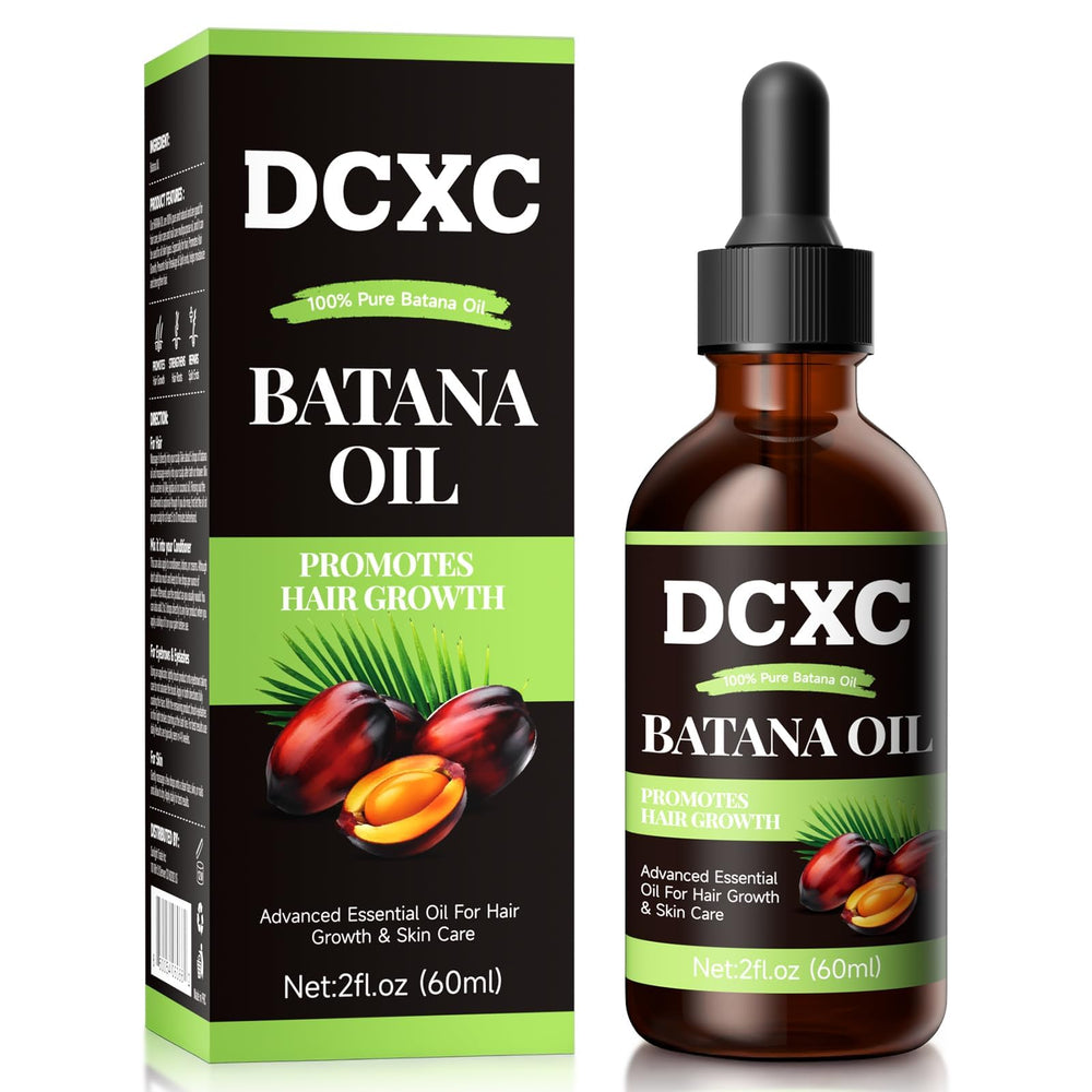 DCXC Batana Oil packaging emphasizes pure, single-ingredient formulation for all hair types