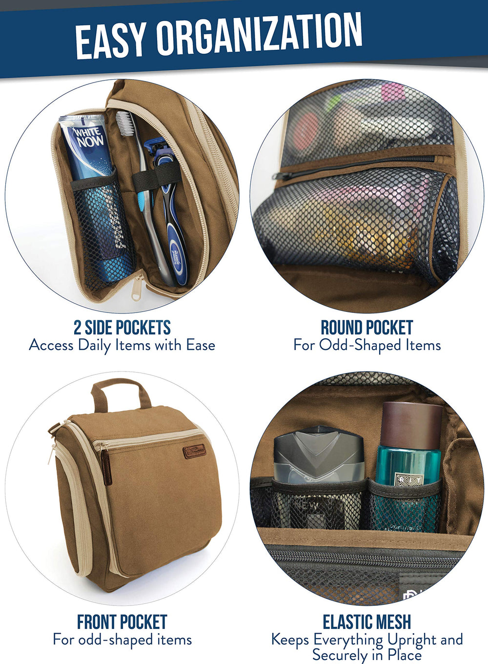 DD D&D Wanderlust water-resistant nylon protects contents during trips