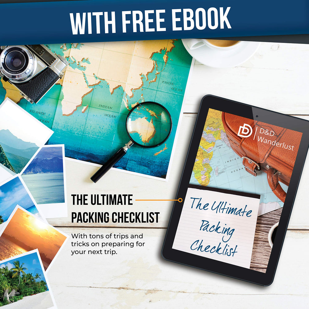 DD D&D Wanderlust ideal for camping trips and hotel stays.