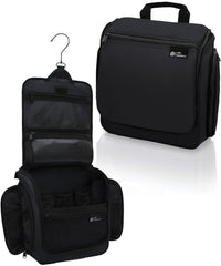 DD D&D Wanderlust hanging toiletry bag shows full-size capacity for longer trips