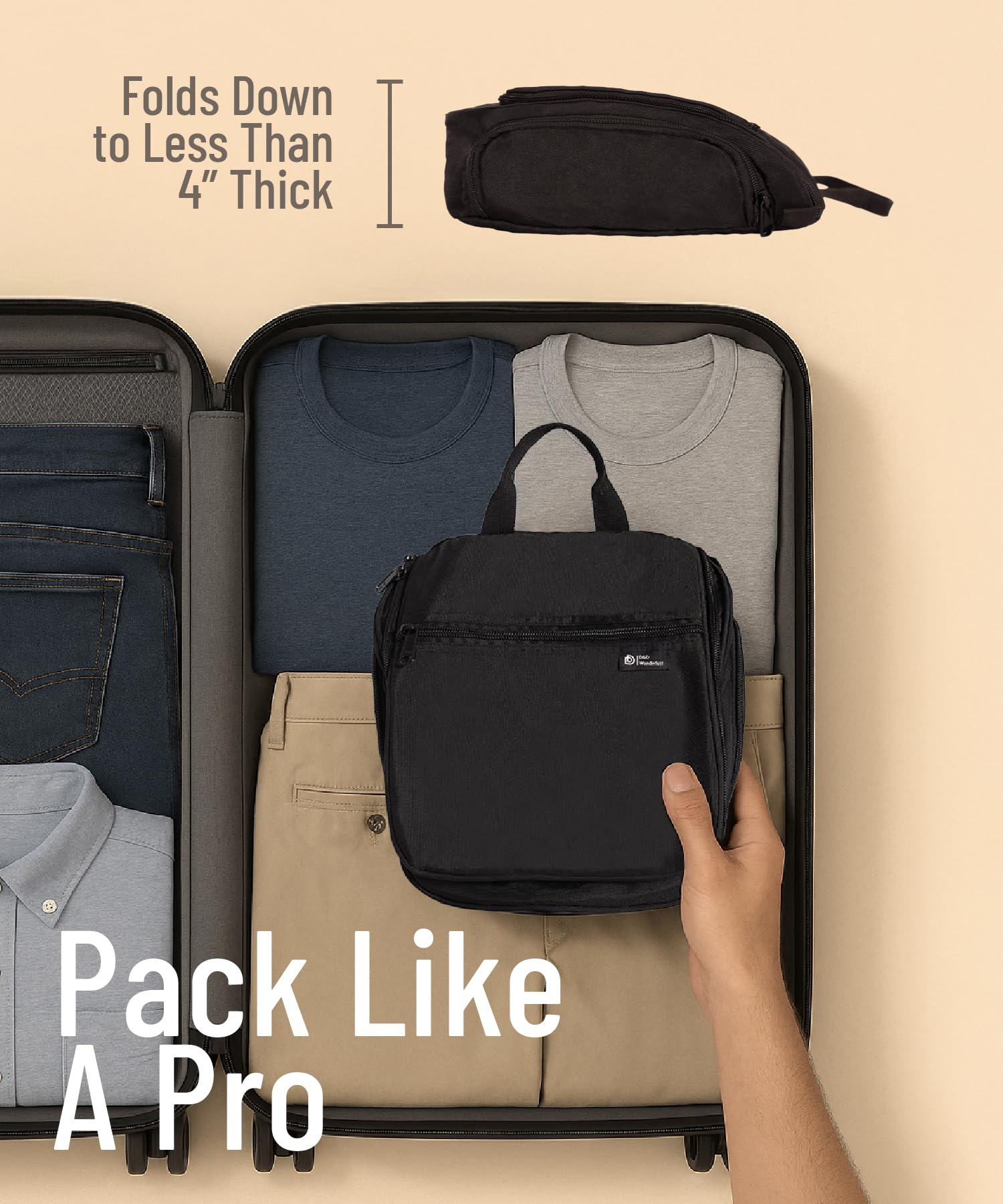 DD D&D Wanderlust suitable for men and women travelers on the go.