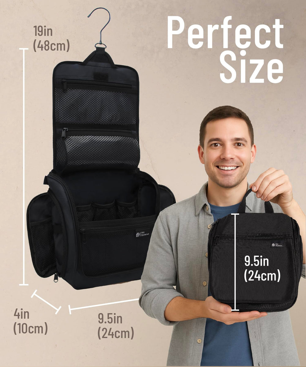 DD D&D Wanderlust water-resistant nylon shields belongings from spills during trips.
