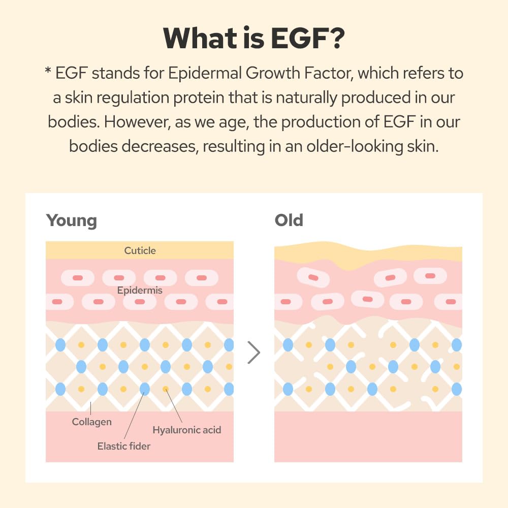 De:maf EGF Ampoule hyaluronic moisture focus delivers deep hydration and plumpness.