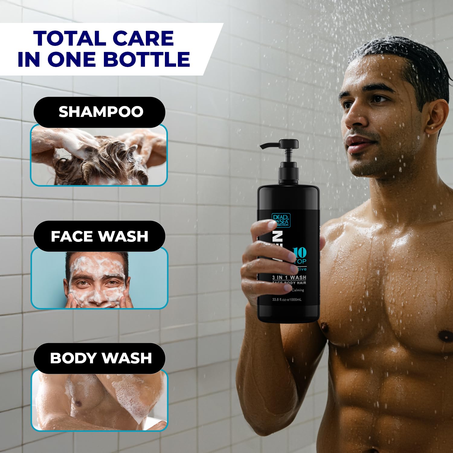 Dead Sea Collection face body cleanse for daily refreshment