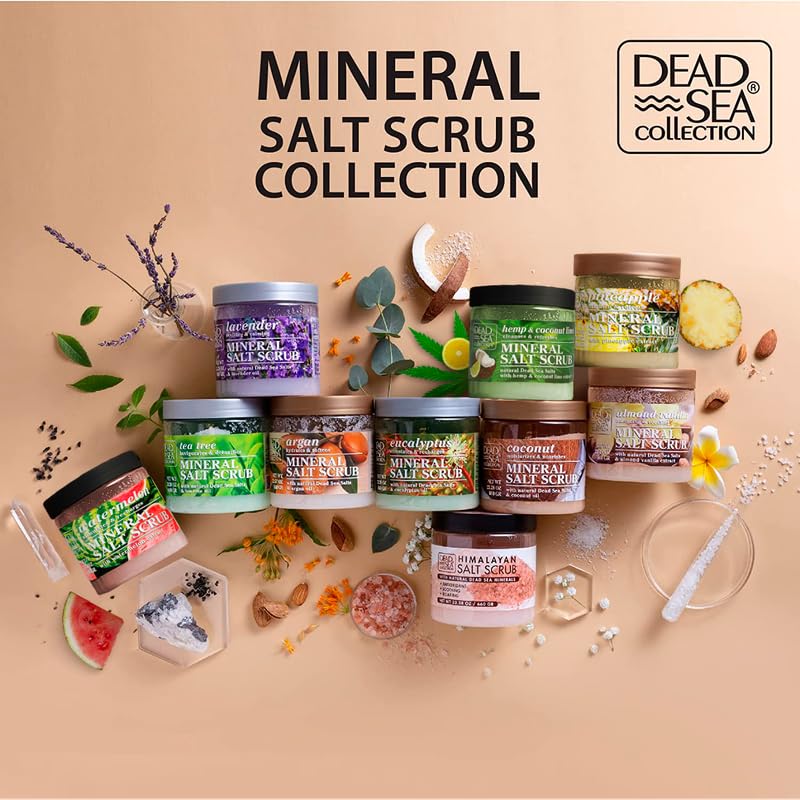 Dead Sea Collection exfoliation in motion demonstrates massage technique for best results