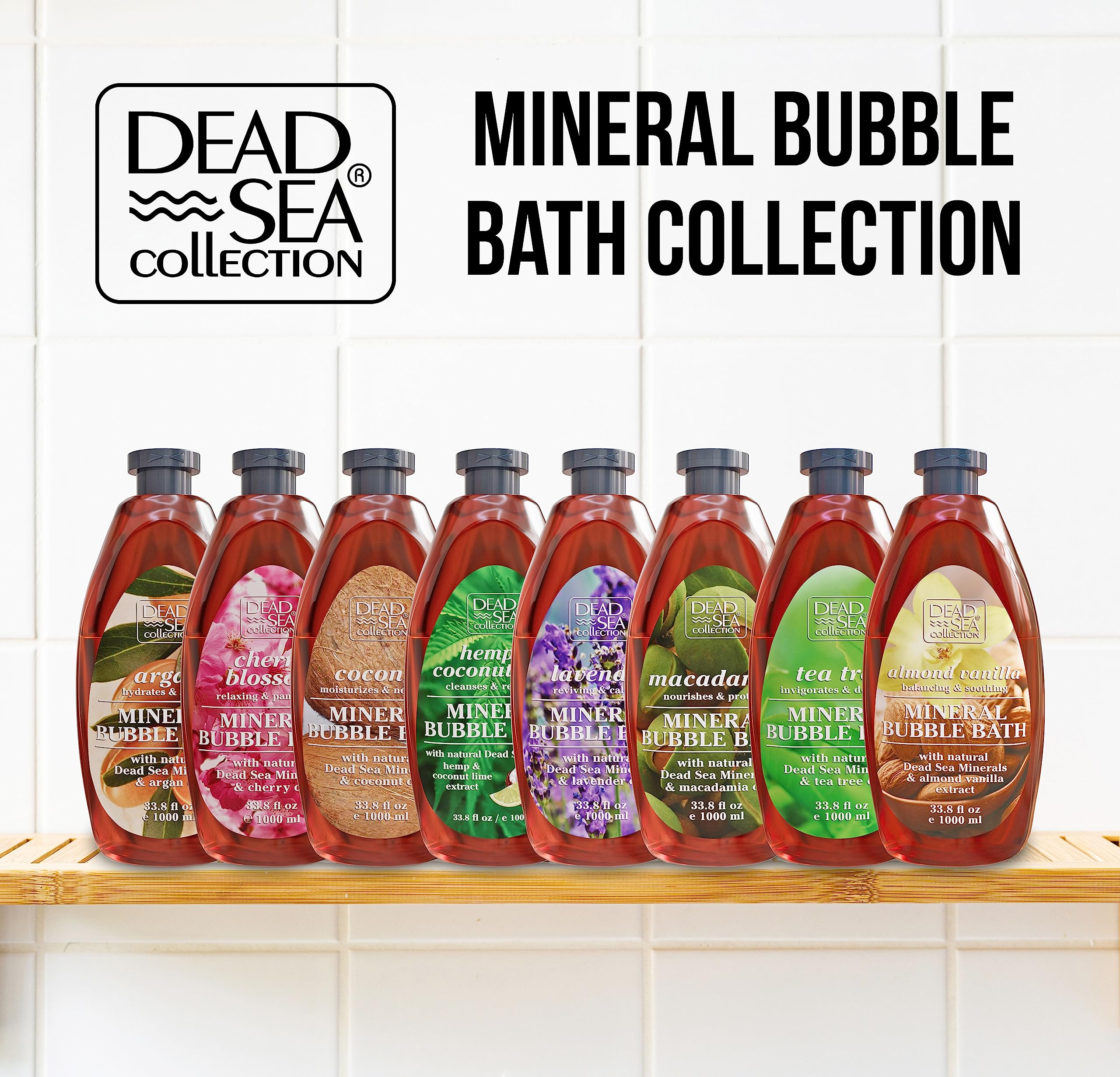 Dead Sea Collection closeup-scent highlights long-lasting fragrance on skin and mood lift