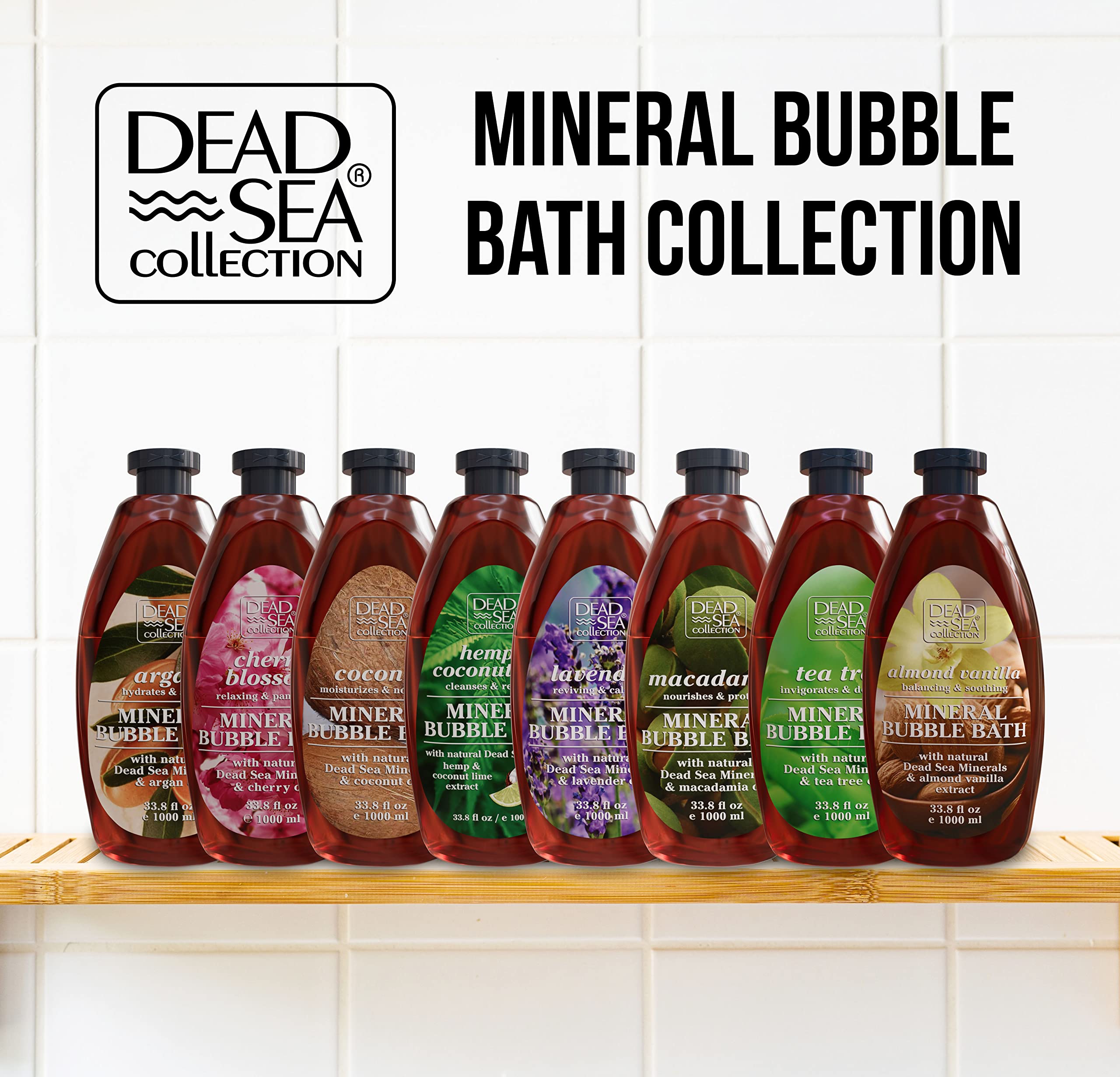 Dead Sea Collection home spa set image illustrating easy at-home ritual