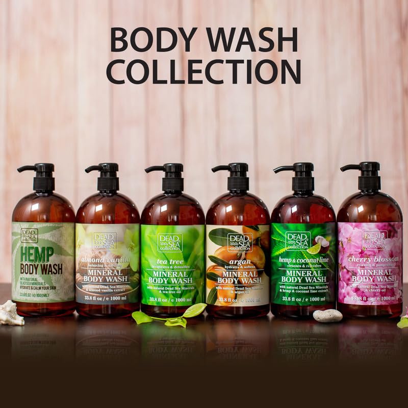Dead Sea Collection Lavender Body Wash use in shower for unisex routine