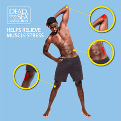 Dead Sea Collection mineral-rich salt granules macro shot highlights minerals for skin-soothing