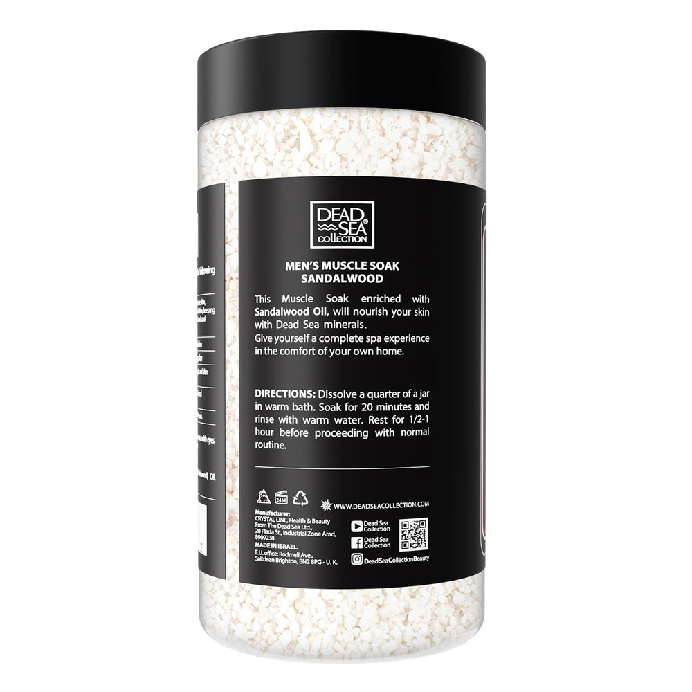 Dead Sea Collection relaxing tub scene suggests universal skin compatibility