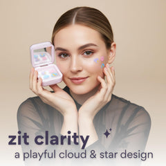 Dearcloud heart-shaped patches pack blends into skin while helping soothe and support clearer-looking skin.