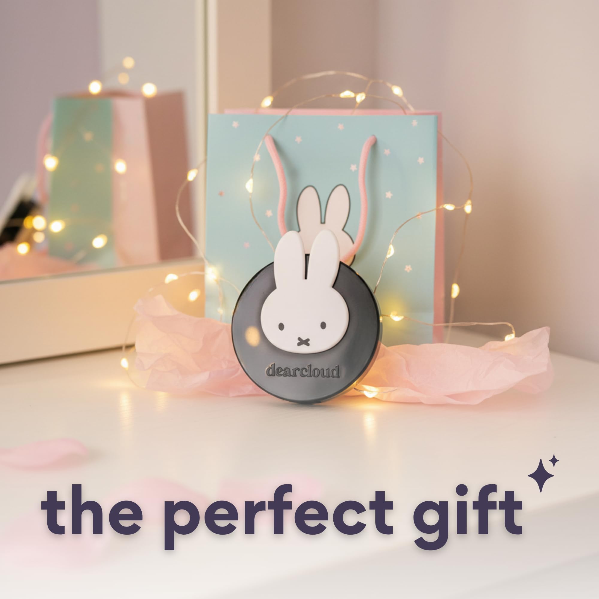 Dearcloud Miffy Hi-Def Duo promotes portable, easy grooming during daily routines.