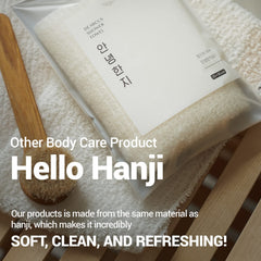 DEARCUS hanji fabric texture highlights breathable, quick-drying properties