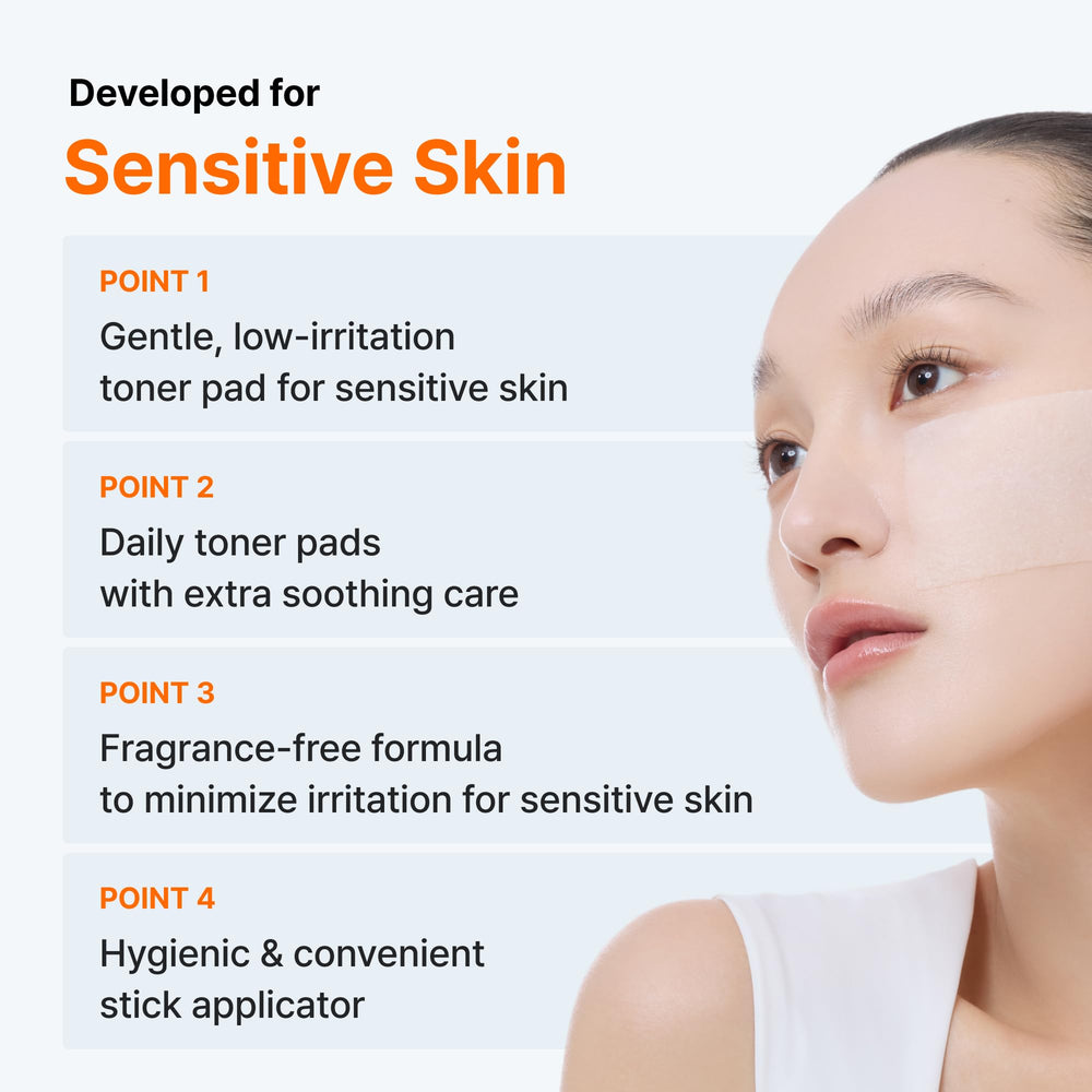 DearKlairs Freshly Juiced Toner Pads collection spread illustrates exfoliation and glow.