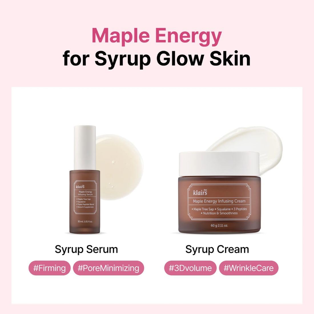 DearKlairs Maple Energy Cream sensitive skin formulation signals irritation free use