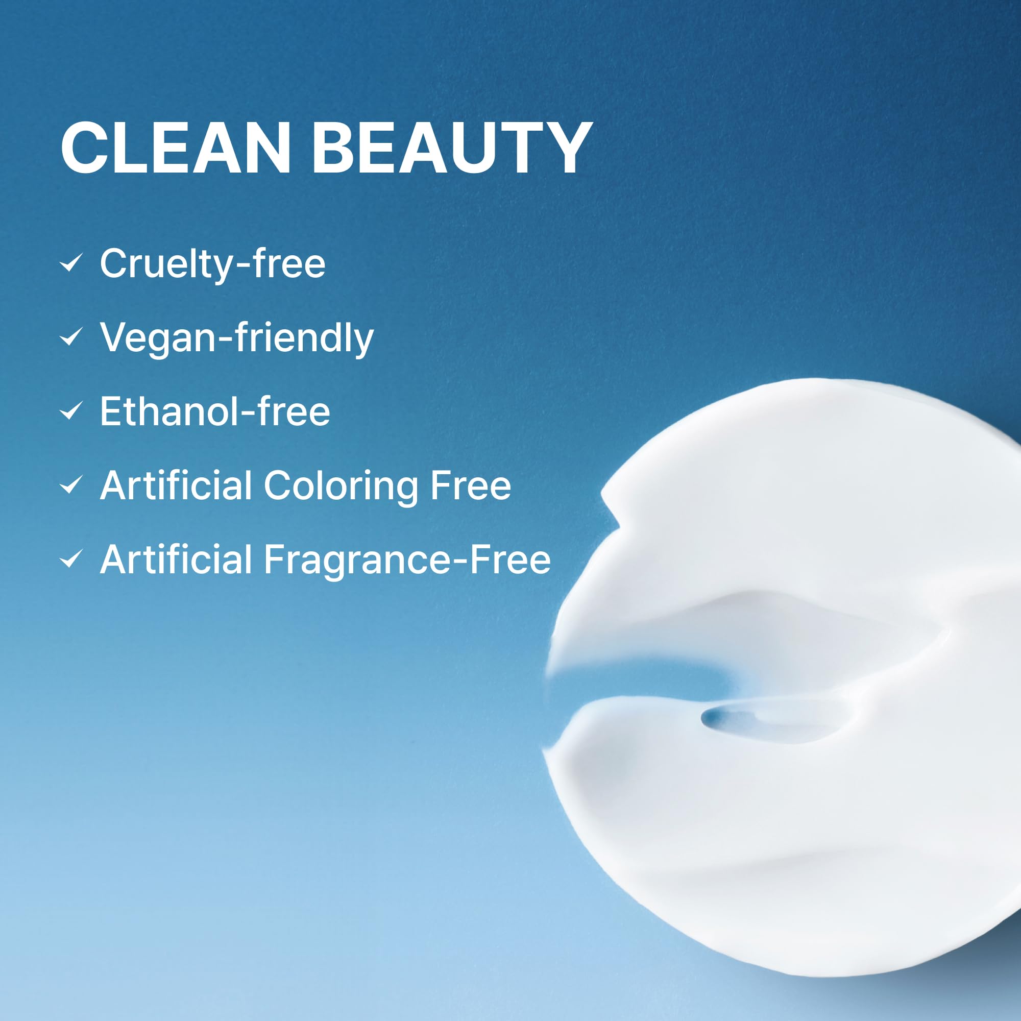 DearKlairs Rich Moist Soothing Cream lightweight formula demonstrates fast absorption for day or night.