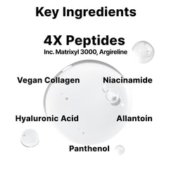 DearMYDEW Argireline complex near bottle suggests smoothing action