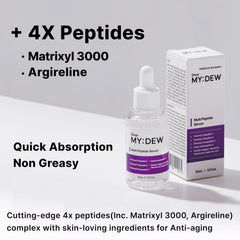 DearMYDEW serum dropper release demonstrates easy application and quick absorption